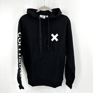 ASOS Collusion logo hoodie in black Size XXS